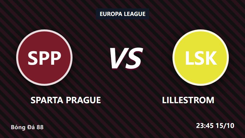 Sparta Prague vs Lillestrom: Checklist soi kèo Europa League 15/10